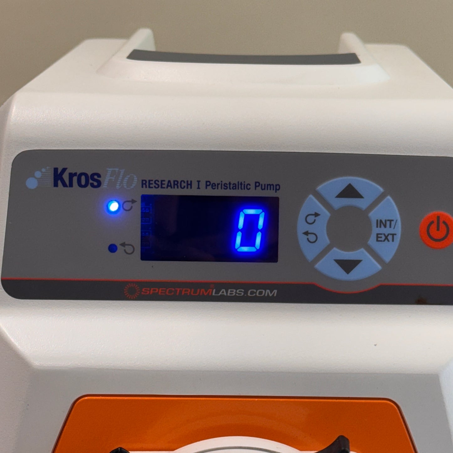 Spectrum Labs KrosFlo Research I Peristatic Pump 708-14520-000 w/ 900-1893 Head