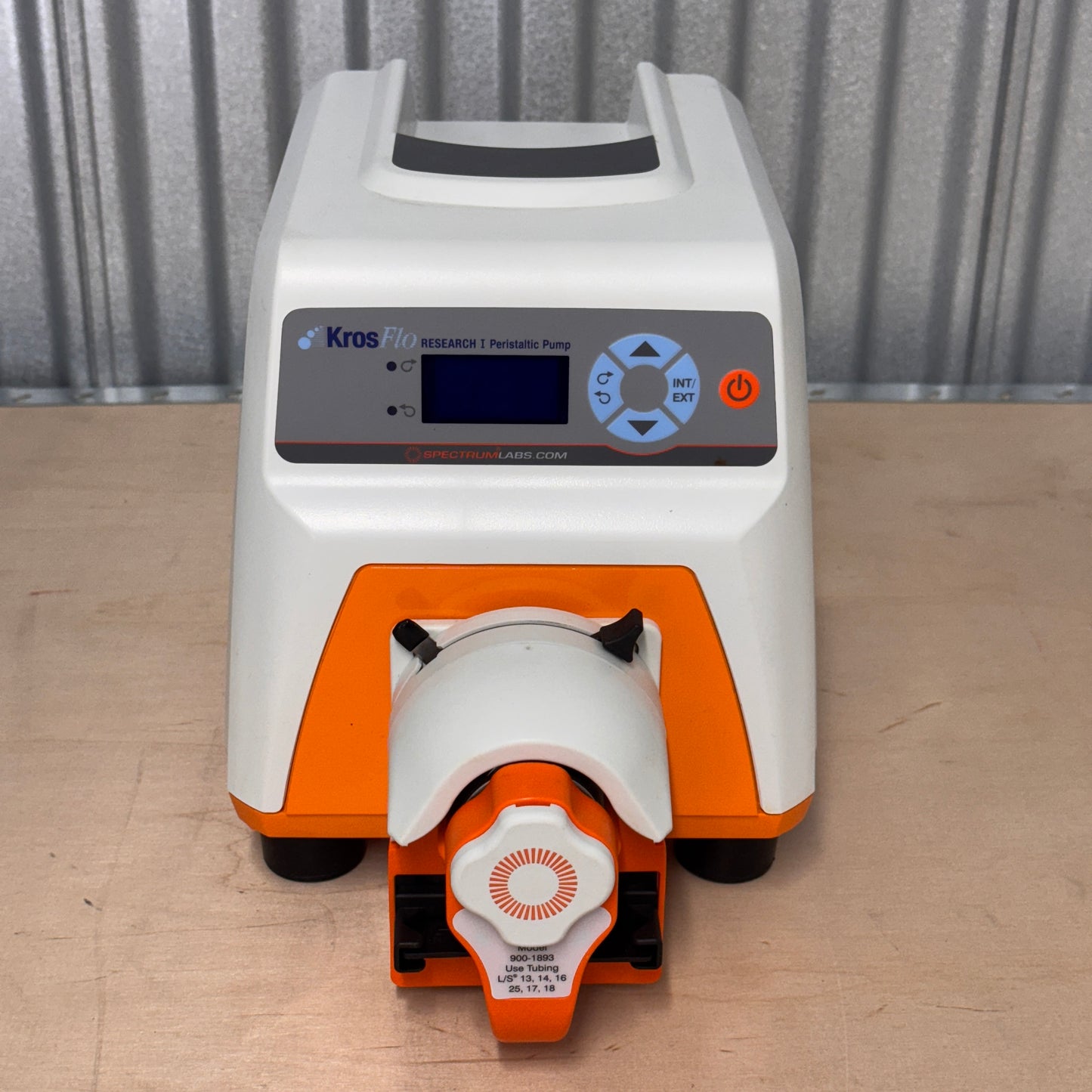 Spectrum Labs KrosFlo Research I Peristatic Pump 708-14520-000 w/ 900-1893 Head