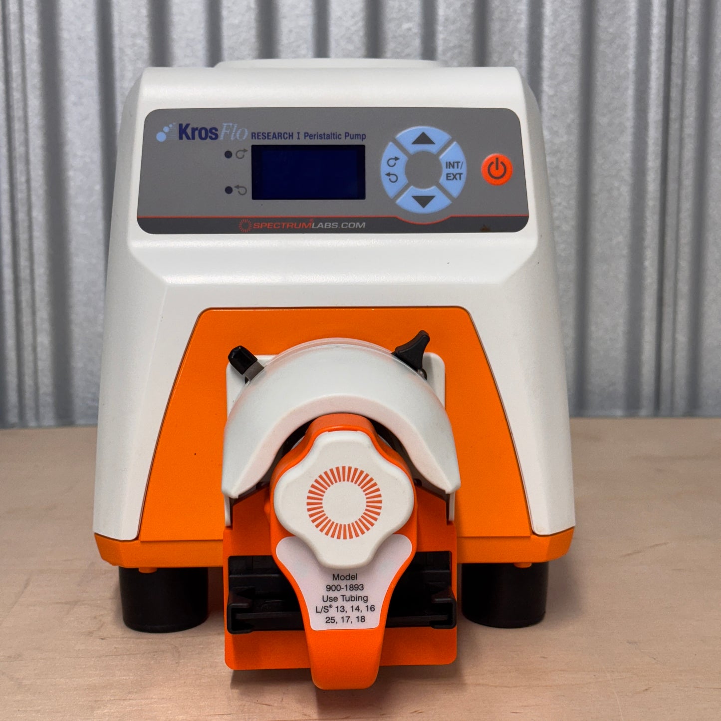 Spectrum Labs KrosFlo Research I Peristatic Pump 708-14520-000 w/ 900-1893 Head