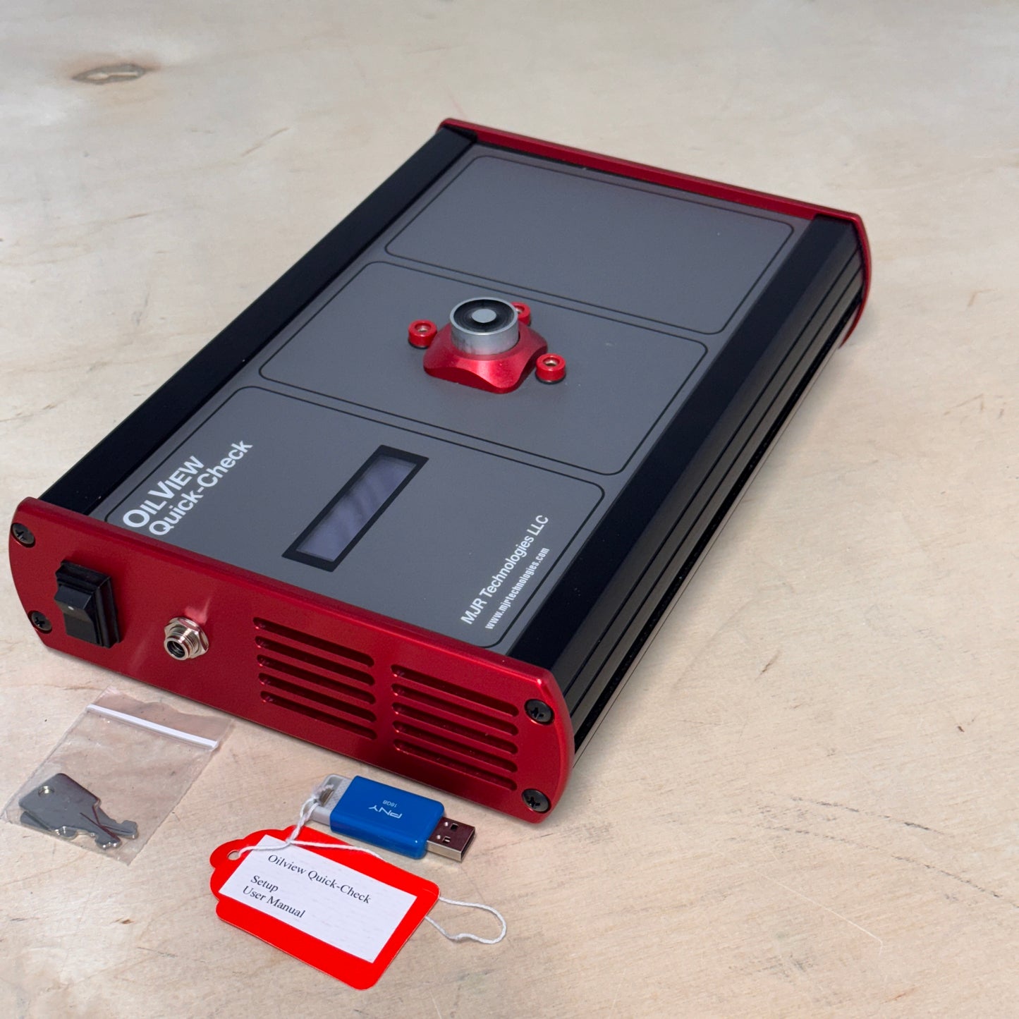 MJR Technologies OilView Quick-Check Oil Condition Analyzer with Software