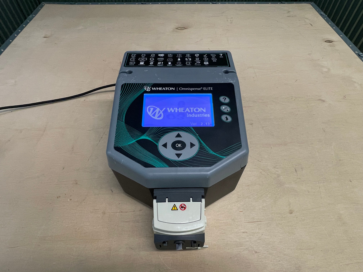 Wheaton OmniSpense ELITE Laboratory Pump W375030-A, 120V - Pre-Owned