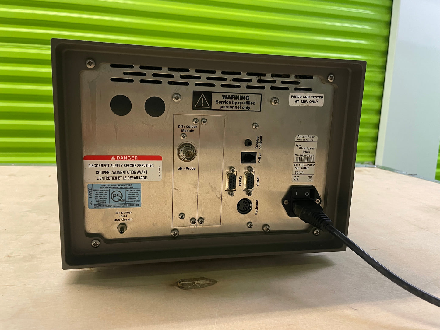 Anton Paar Alcolyzer Plus for Beer Laboratory Analyzer - Pre-Owned