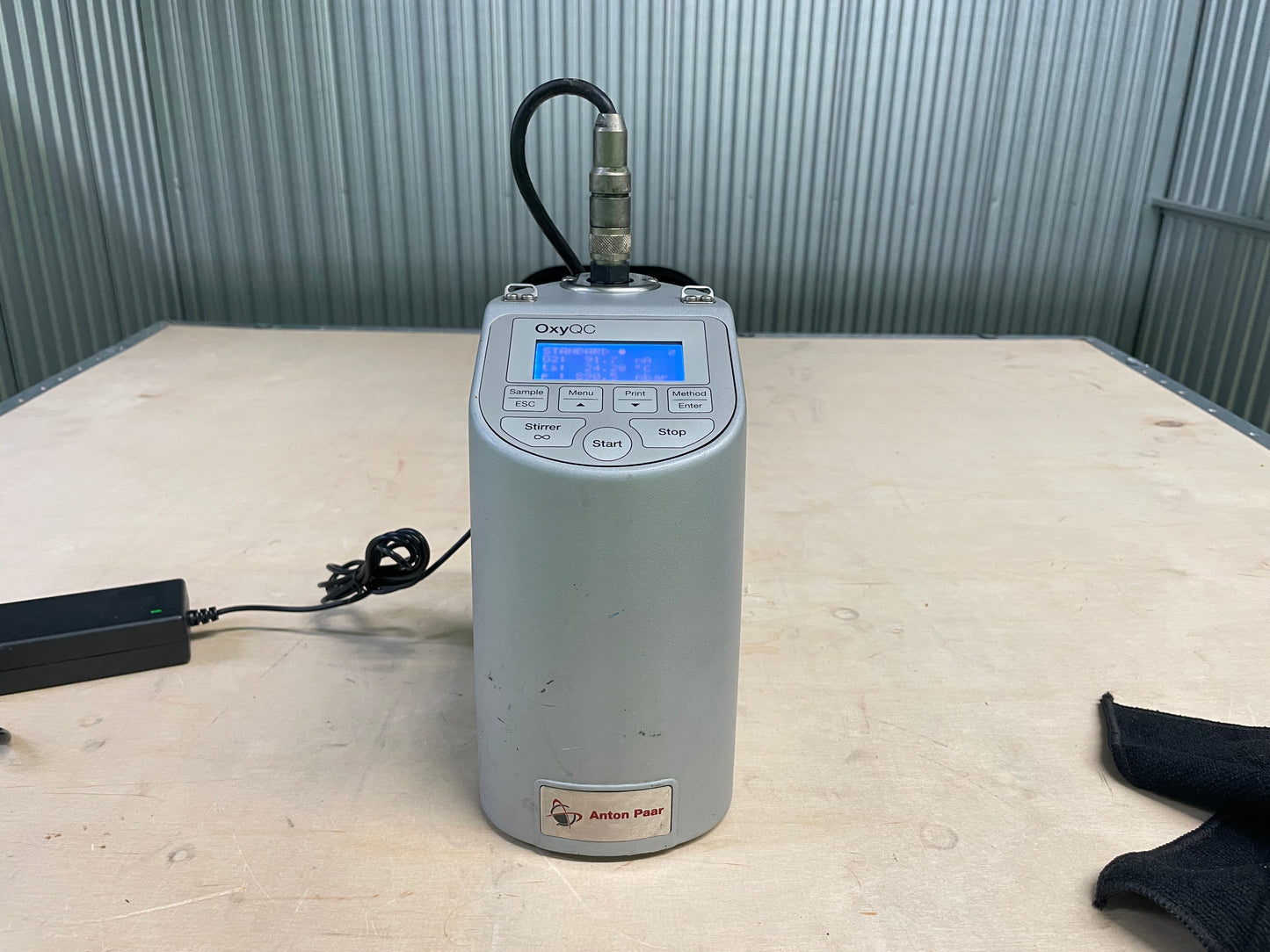Anton Paar OXY QC In-Line Oxygen Sensor / Measuring Device - Pre-Owned