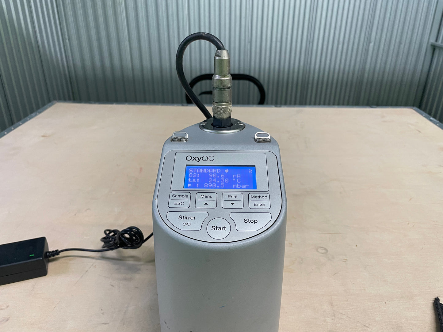 Anton Paar OXY QC In-Line Oxygen Sensor / Measuring Device - Pre-Owned