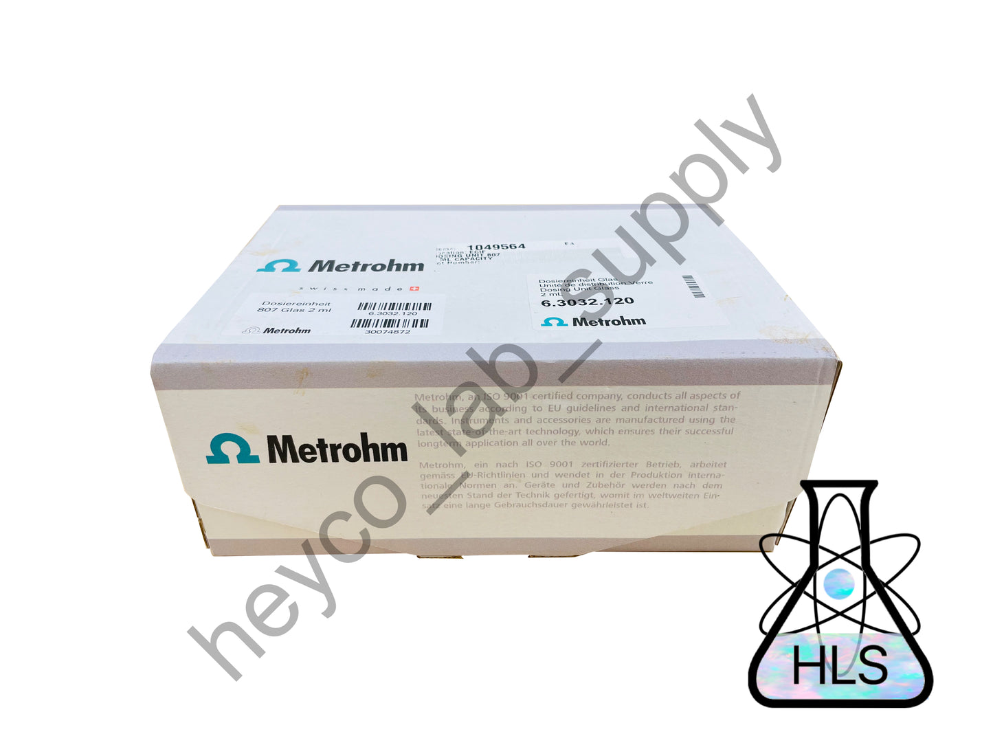 Brand New Metrohm 807 Dosing Unit, 2ml Capacity, P/N 6.3032.120 - In Box!