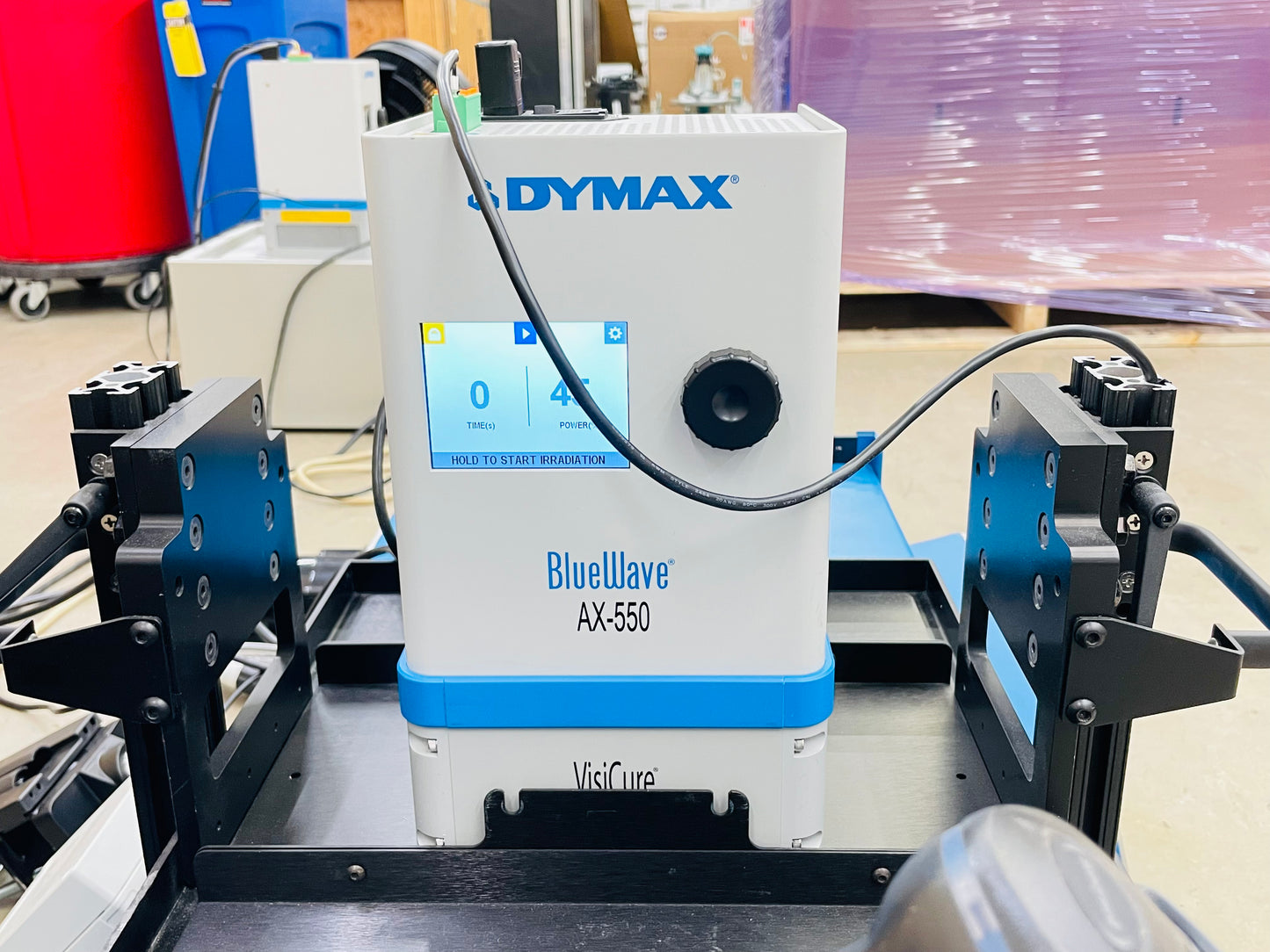 Dymax UVCS Light-Curing Conveyor System with BlueWave AX-550 Visicure Controller