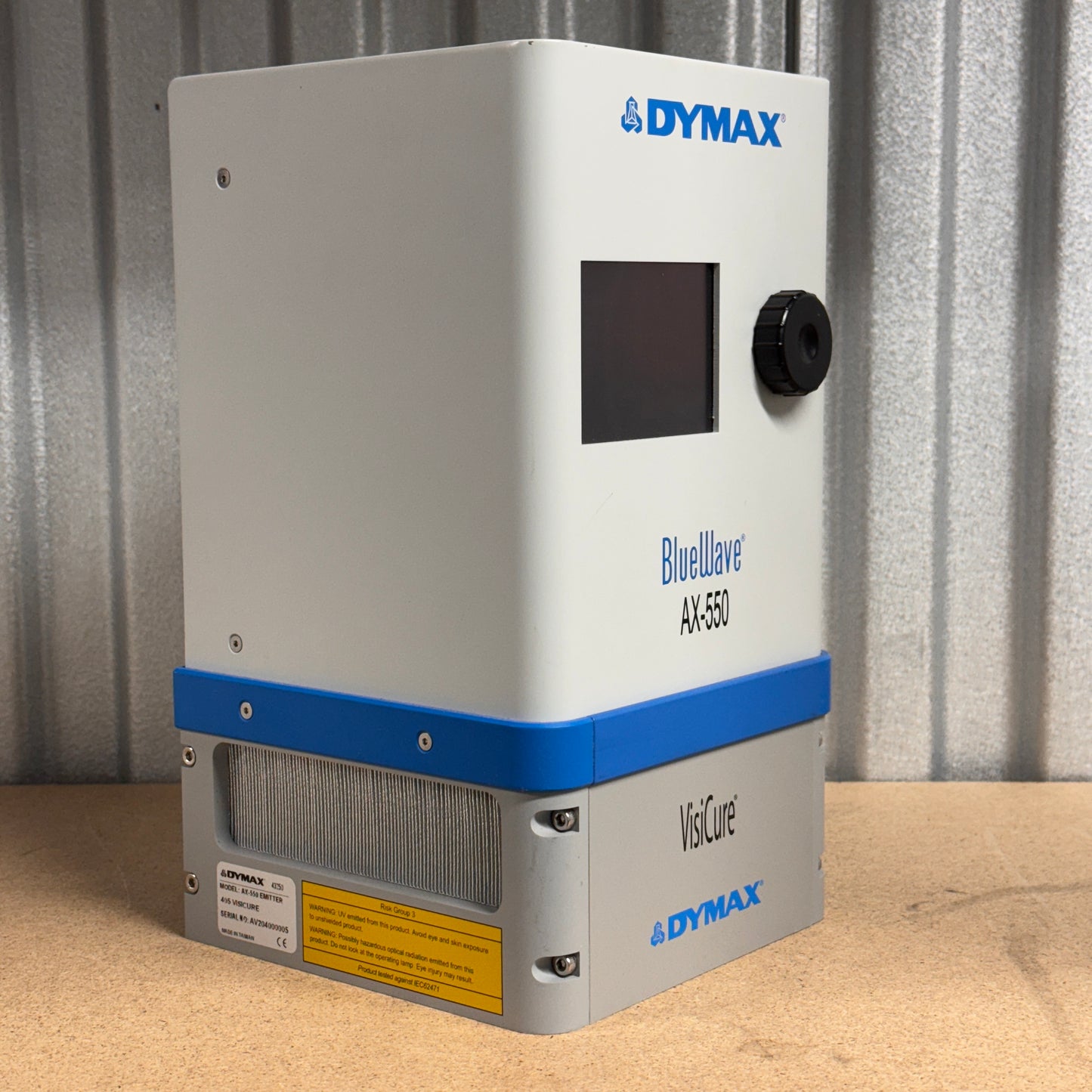 Dymax BlueWave AX-550 Controller with AX-550 Emitter 405 Visicure