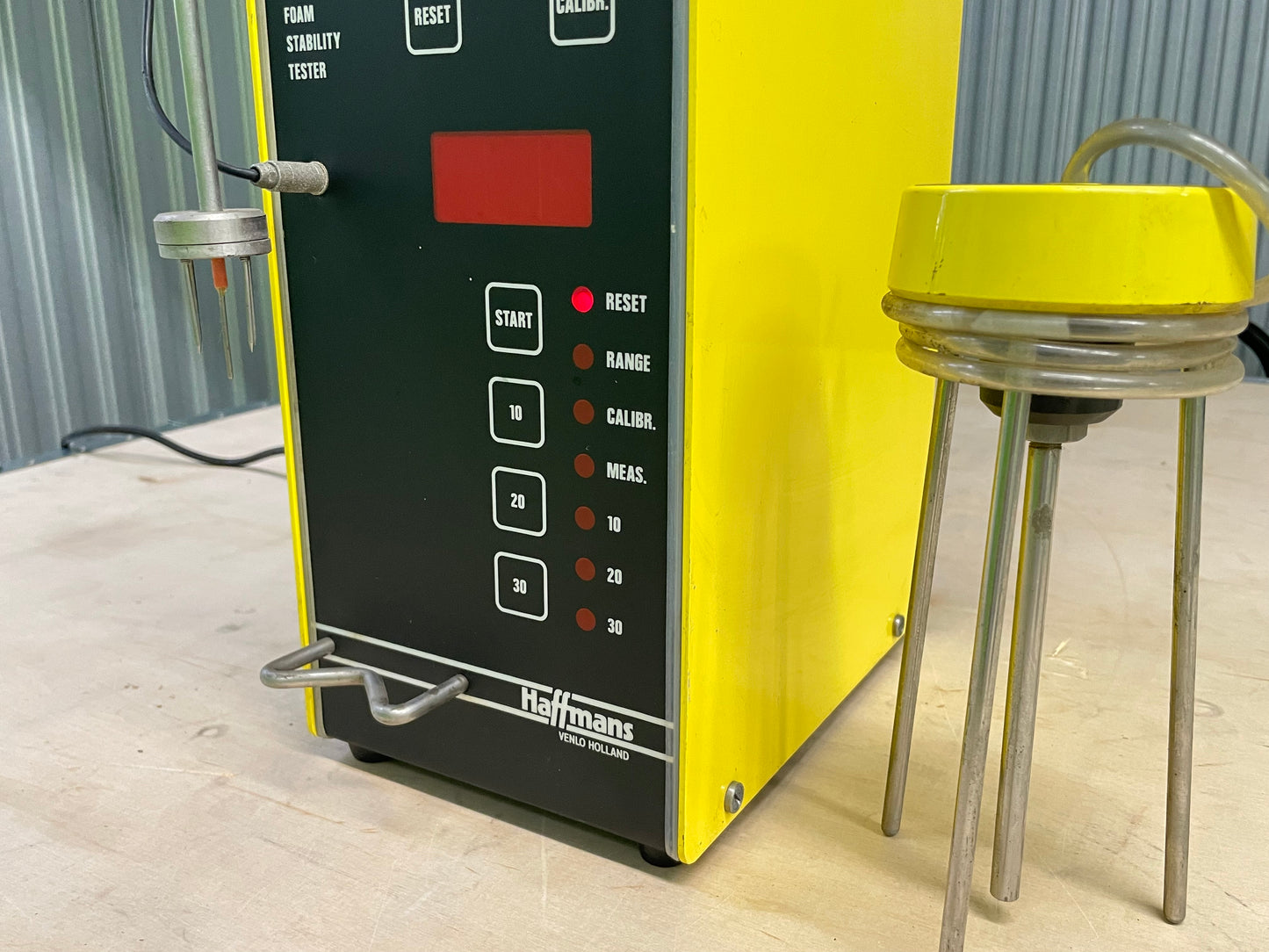 Haffmans NIBEAM Foam Stability Tester with Inpack 2000 Flasher - Pre-Owned