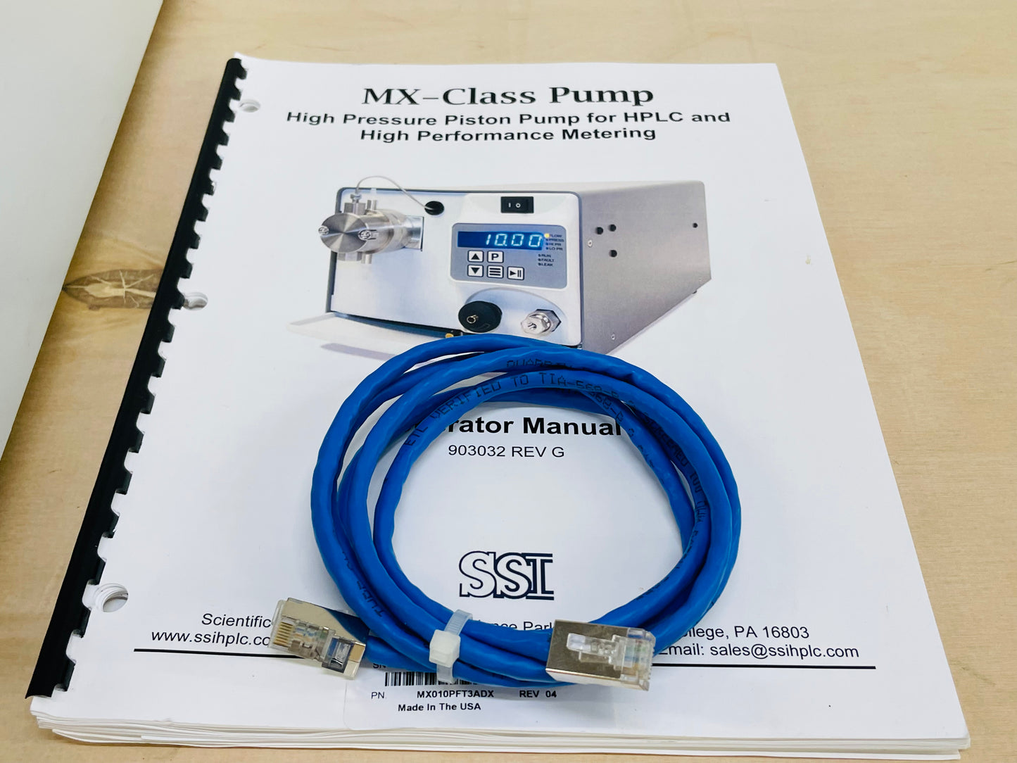 Thermo Scientific / SSI Dionex AXP MX-Class Pump, P/N MX010PFT3ADX Rev. 04